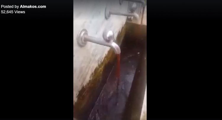 По земјотресите во Скопје, црна вода тече во чешмите во Студеничани (ВИДЕО)