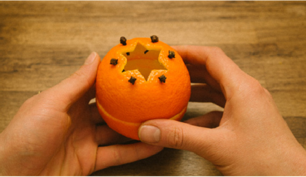 ЕВТИНО А НЕВЕРОЈАТНО: Новогодишна декорација од неколку портокали