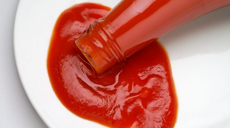 Ketchup closeup