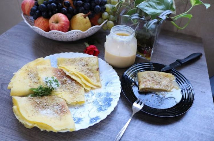 Десерт кој ќе го обожавате: Палачинки со кондензирано млеко и ореви