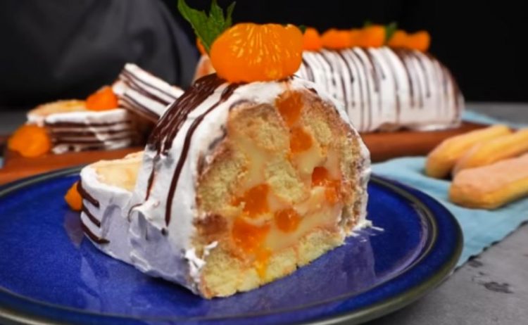 Ролат со мандарини: Освежувачки зимски десерт кој не се пече